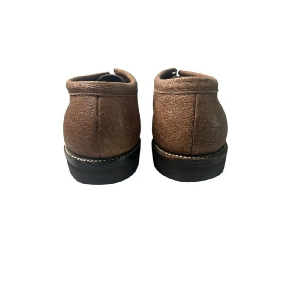 Allen Edmonds Ostendo Combo Chukka Ankle Shoes Men's 10 2A Tan Brown Leather‎